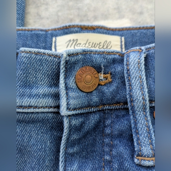 Madewell 9 Inch High Rise Denim Skinny Jeans 23 - Picture 5 of 13